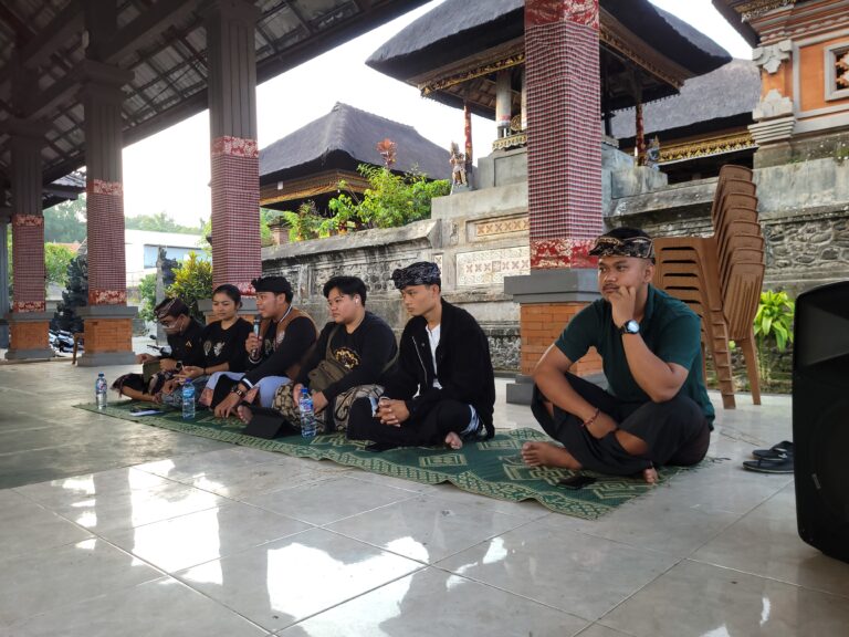 Sosialisasi PPS Desa Sebatu tentang PILKADA Serentak di Br. Sebatu