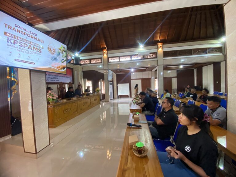 Warisan Sejak 1970-an, Desa Sebatu Modernisasi Pengelolaan Air Lewat KPSPAMS “Sasila Banyu Amertha”